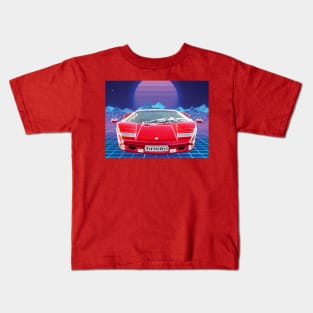 Night Shine Lambo Kids T-Shirt